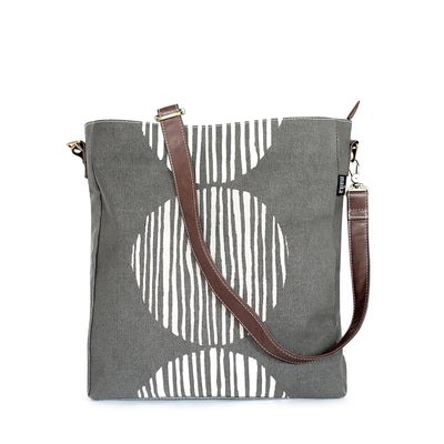 Maika Recycled Canvas City Sling Crossbody Bag