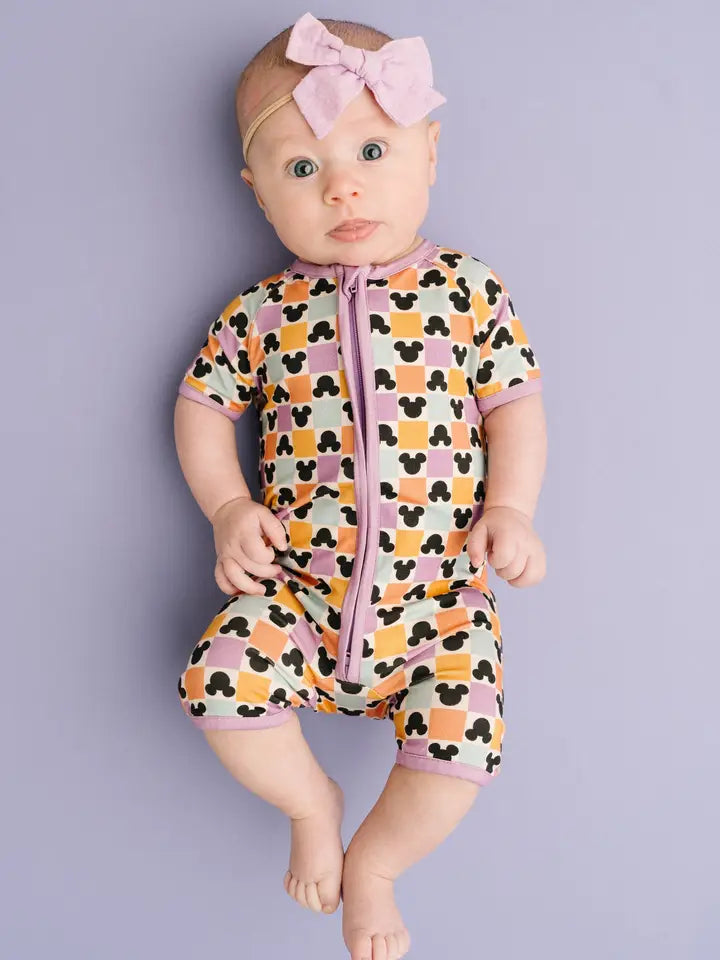 Magic Colorful Bamboo Short Romper