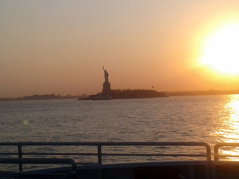 A view of The Statue of Liberty