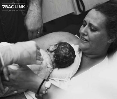 VBAC birth with newborn