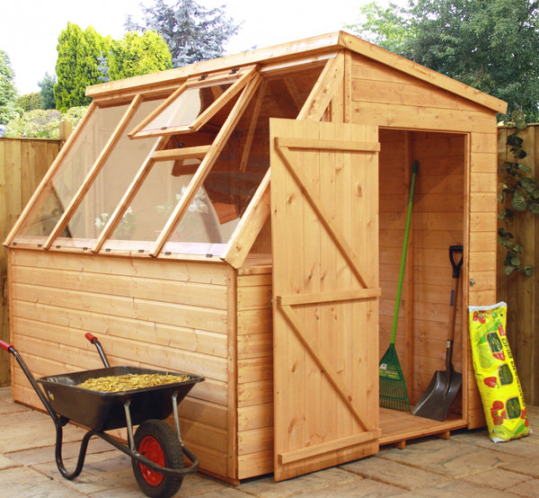 Wooden Potting Shed 8 x 6 - timber potting shed, 8ft shed for sale UK ...