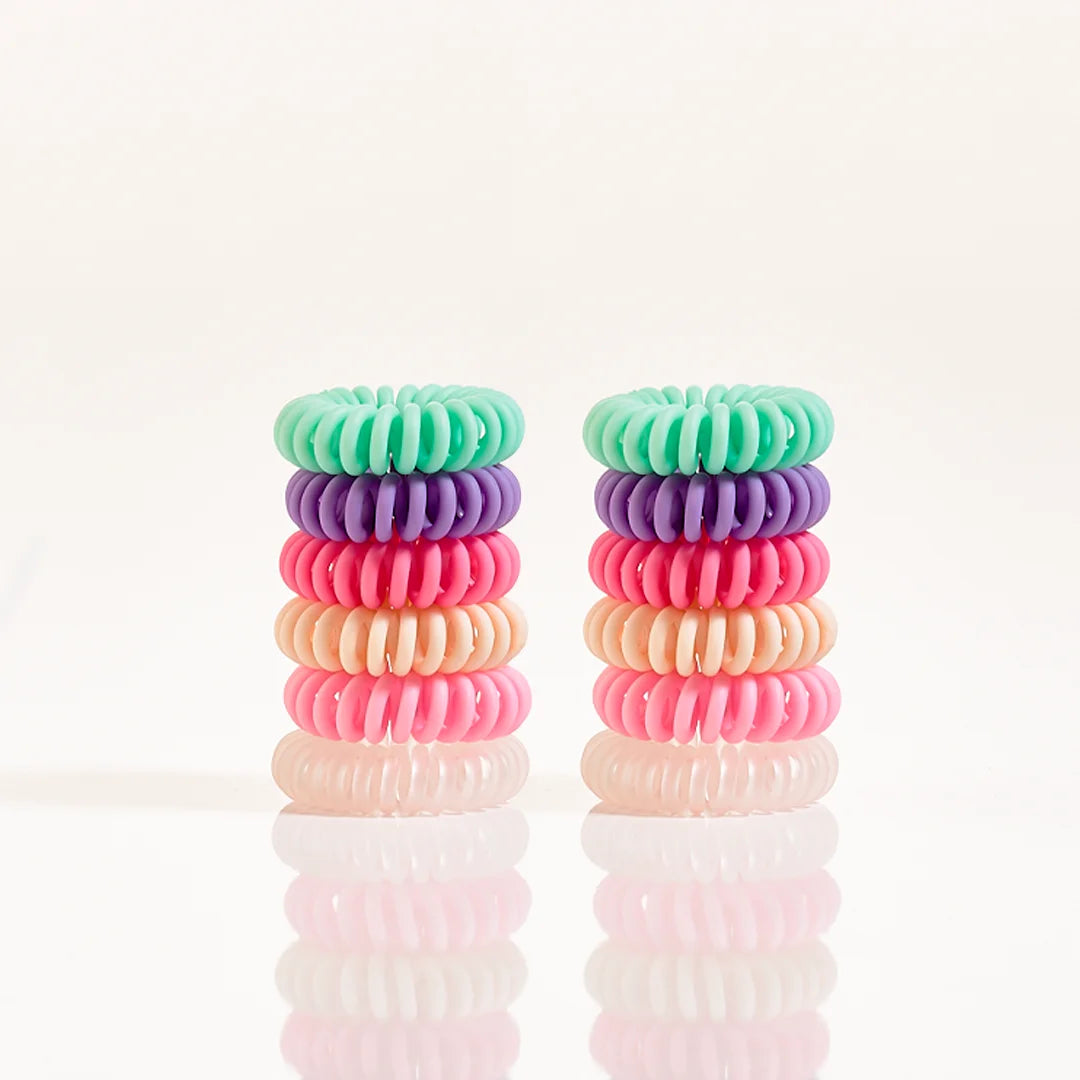 Se Hair Rings 6-pack - Candy 2 stk (spar 11%) hos Yuaia Haircare