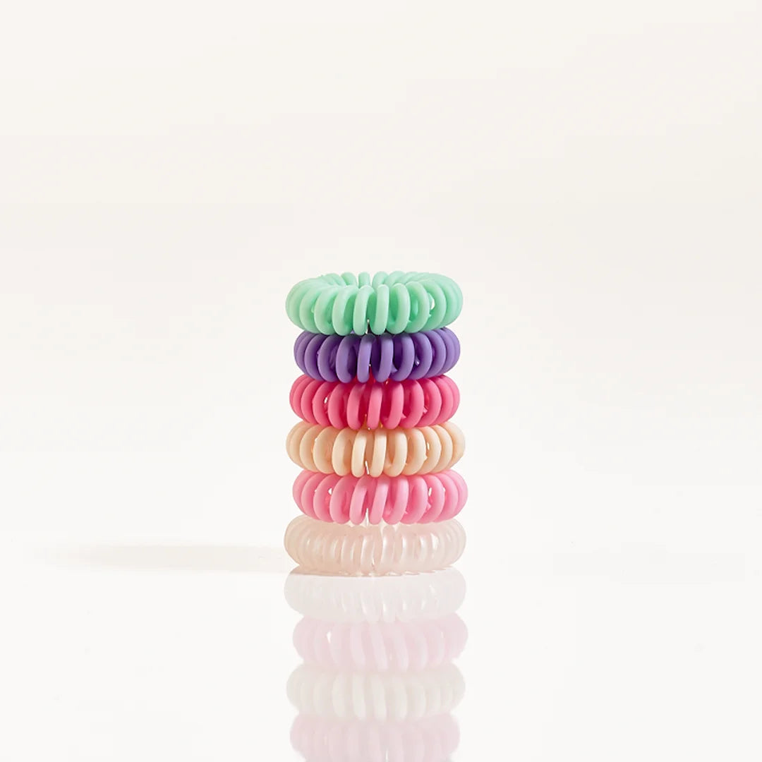 Billede af Hair Rings 6-pack - Candy