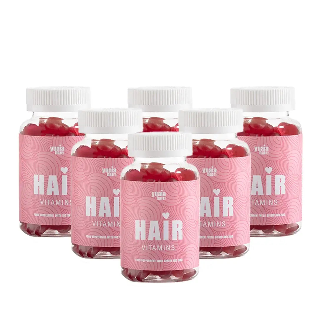 Se Hårvitaminer - 6 stk (6 måneders forbrug) - Spar 43% hos Yuaia Haircare