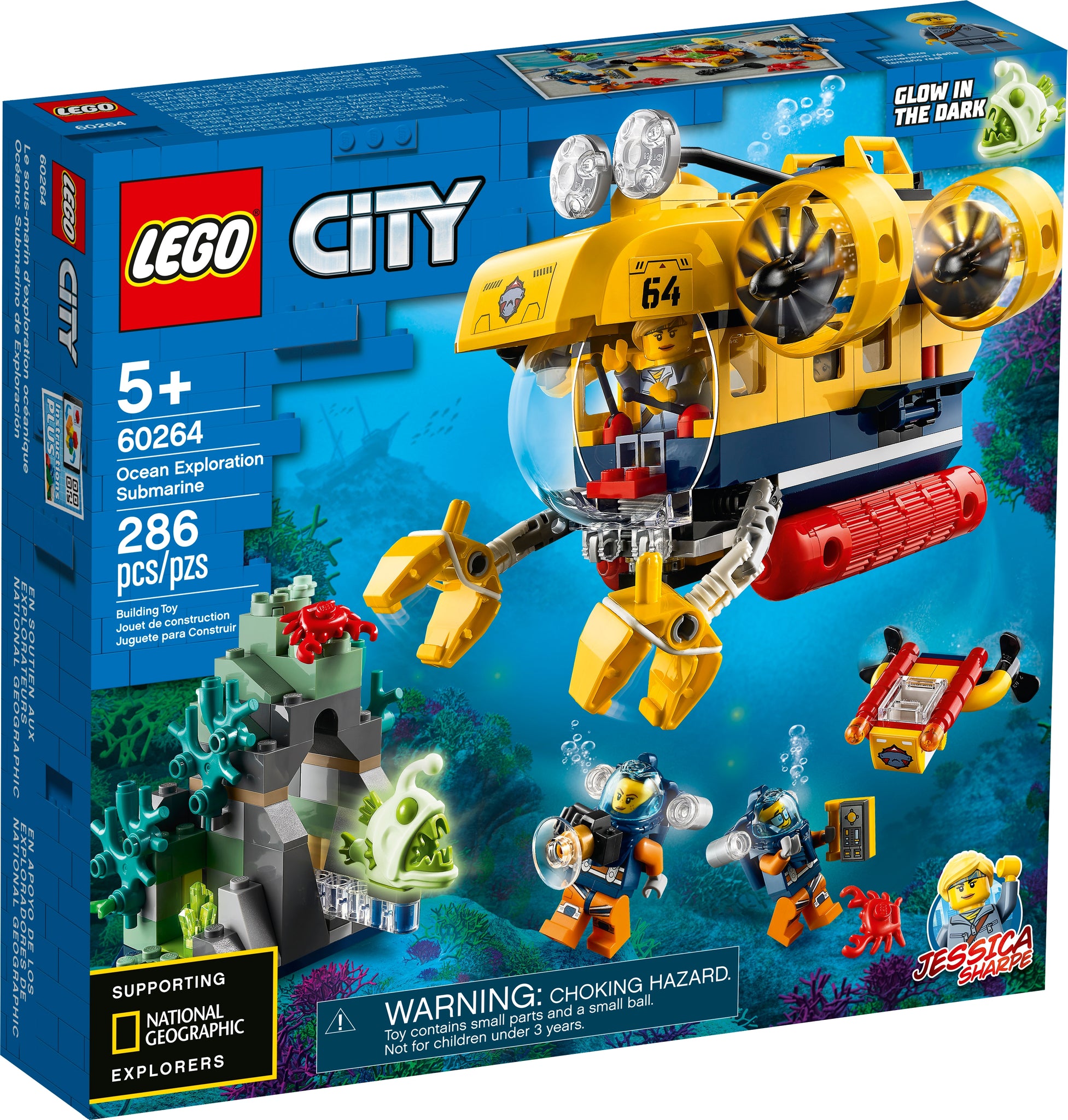 LEGO City/60264/ - Ocean Exploration Submarine – Brickhouse
