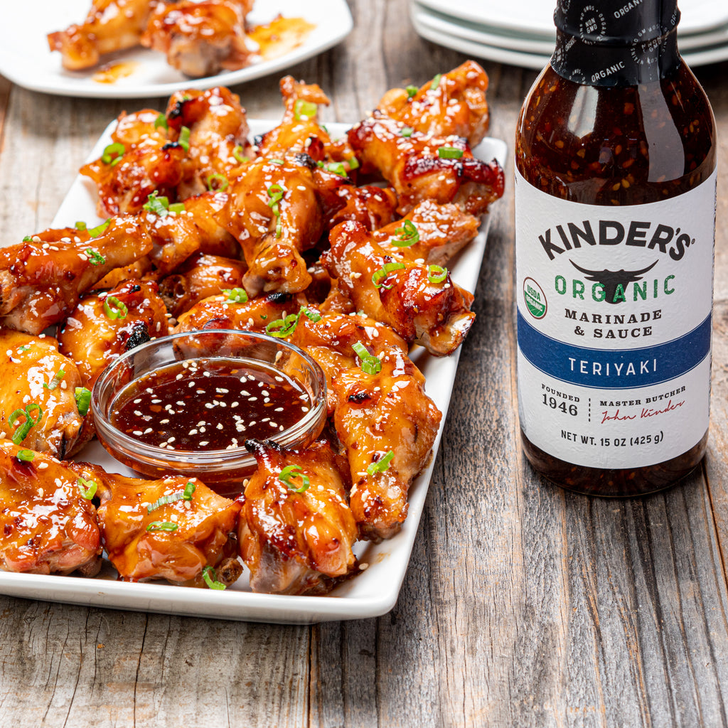 Oven Baked Teriyaki Wings Kinder S Bbq