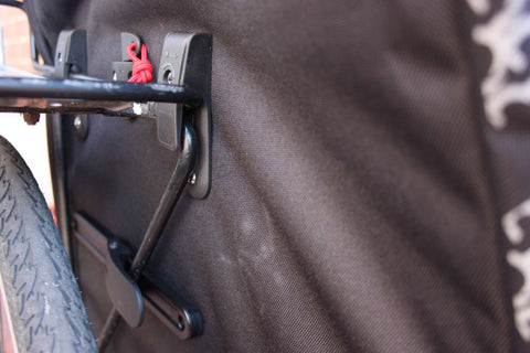 Garment Pannier - Vario Mounting System on Rack - Step 2