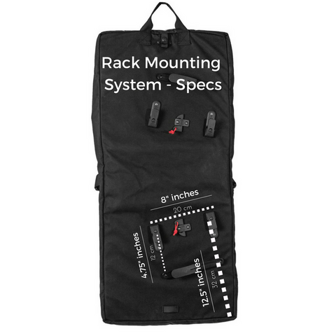 Garment Pannier - Bike Rack - Mounting Specifications