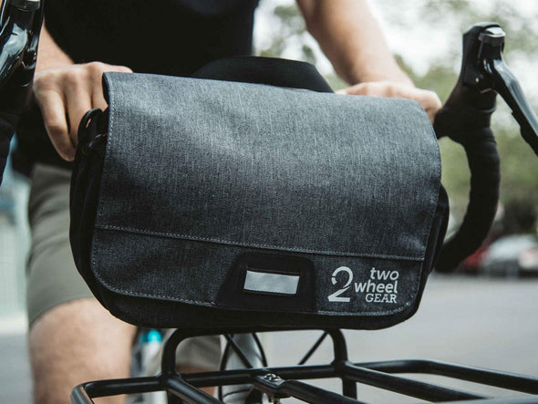 two wheel gear mini messenger handlebar bag