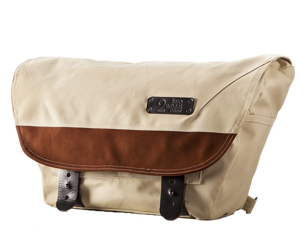 wax canvas messenger bag