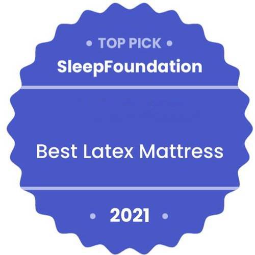 Sleep Foundation Logo出品的2021年最佳乳胶床垫