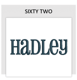 Font SIXTY TWO