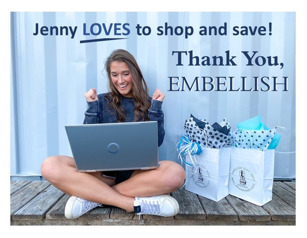 Embellish Shop and Save Today