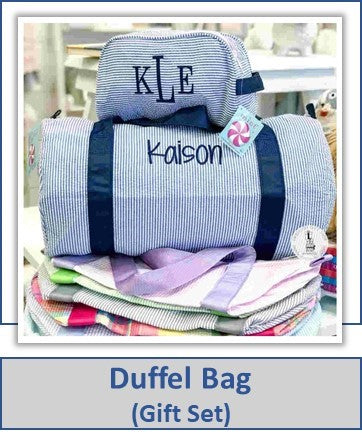 Duffel Bag from Embellish - Preppy Monogrammed Gifts