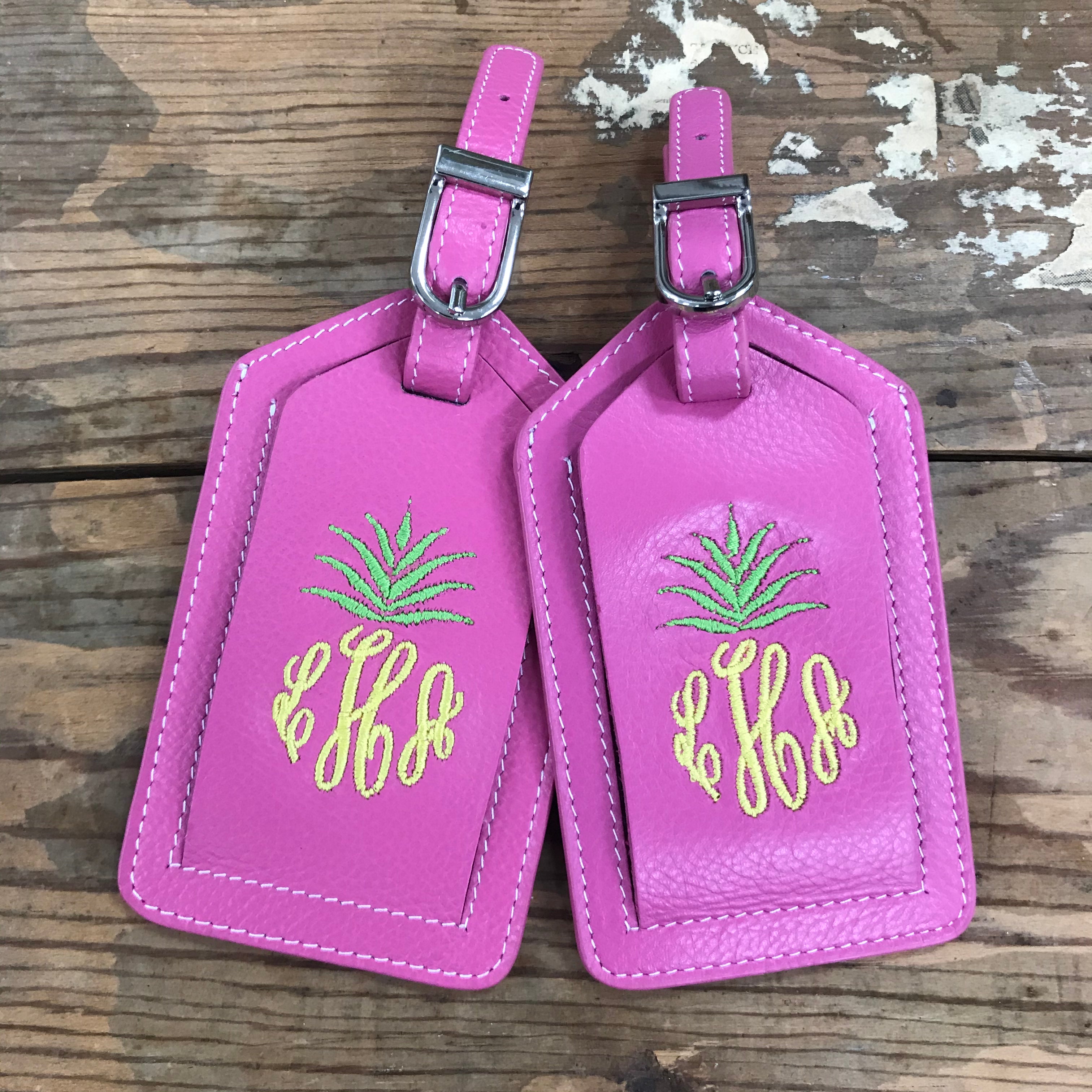 travel bag tags personalized