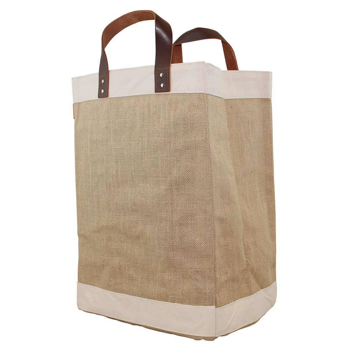 Jute Personalized Market Bag Choose Color | Preppy Monogrammed Gifts