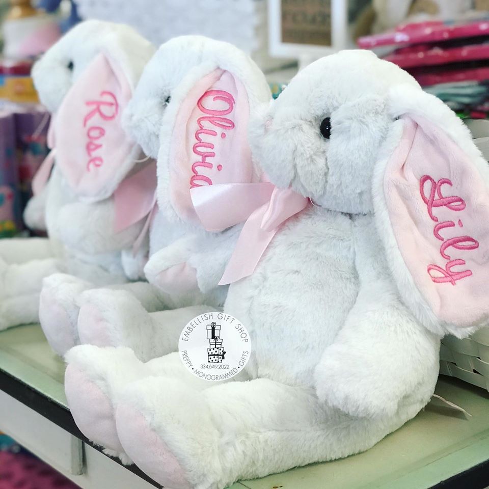 Personalized Bunny | Personalized Easter Plush Gifts – Preppy ...