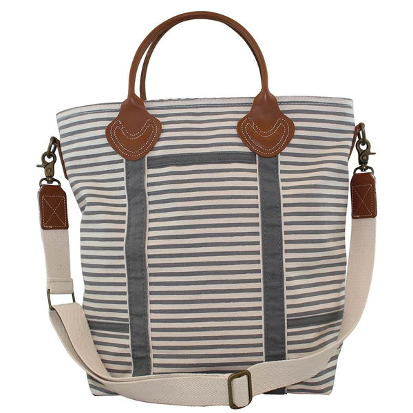 Personalized Canvas Striped Flight Bag Choose Color | Preppy ...