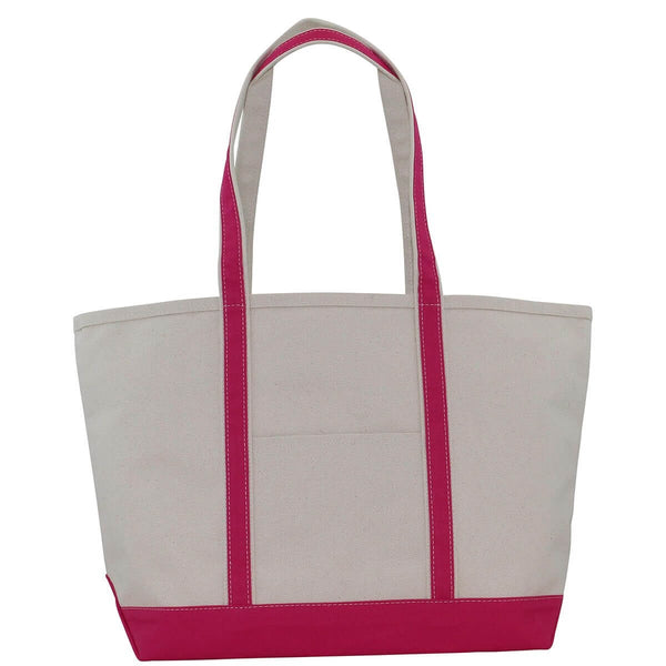 Heavy 24 oz Large Personalized Boat Tote Choose Color | Preppy ...