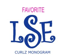 Curlz-Monogram