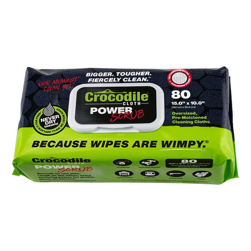 Crocodile Cloth Alcohol Free Antibacterial Wipes 1 Pack/ 80 Wipes 8150 from  Crocodile Cloth - Acme Tools