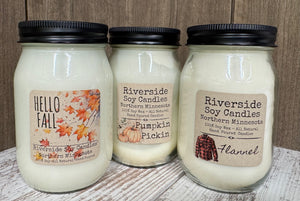Fall Scents - RiversideSoyCandles.com