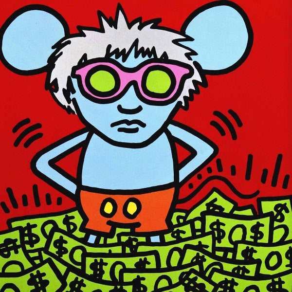 MiKeith Haring, 'Andy Mouse', 1986
