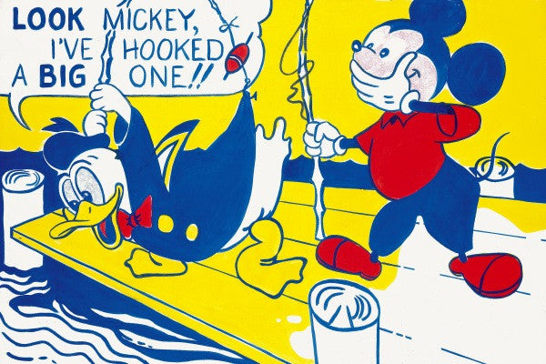Roy Lichtenstein, 'Look Mickey', 1961