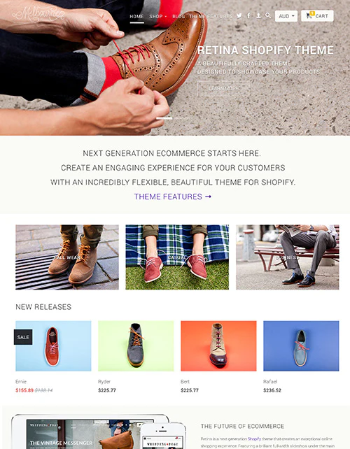 Shopify Melbourne Theme