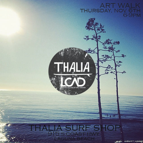 Thalia Surf x Laguna College of Art + Design Collab Art Walk