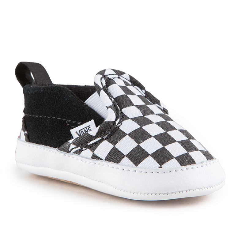 vans slip on v crib shoes