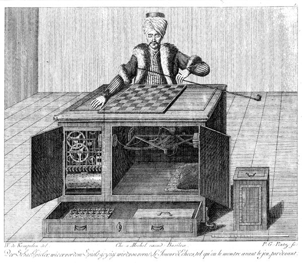 The Mechanical Turk by Wolfgang von Kempelen