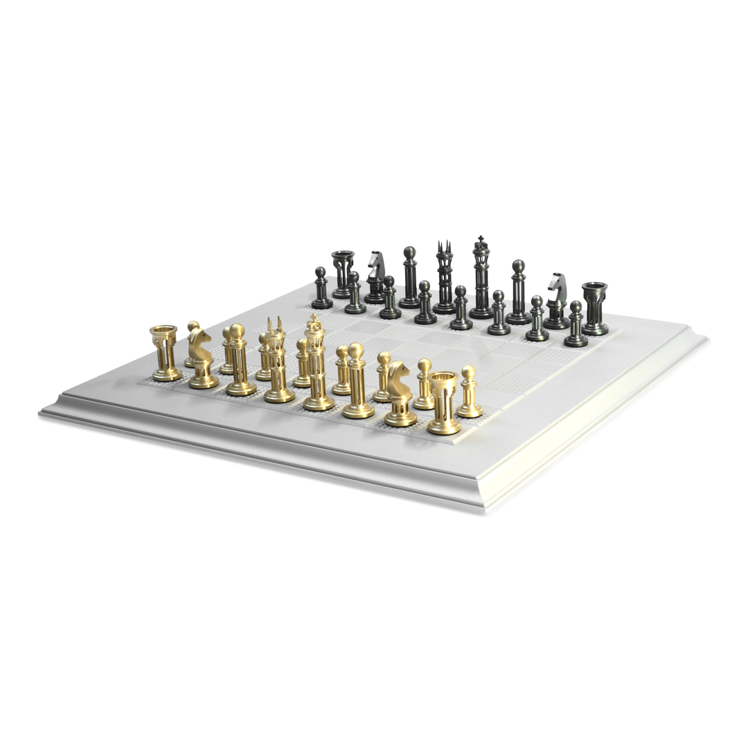 Luxury Glass Chess / Tic Tac Toe Board Set: Elegance Redefined with Premium  Craftsmanship