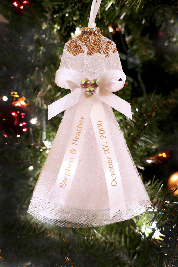 wedding bell ornaments