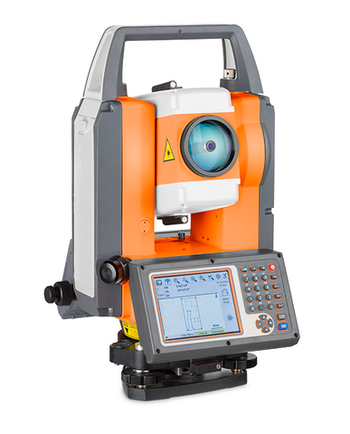 TS FTS 102 + SurvCE - Total Station Reflectorless, Laser Measuring Surveying Geo 1