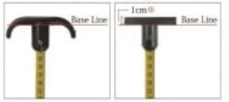 Senshin measuring base top reading