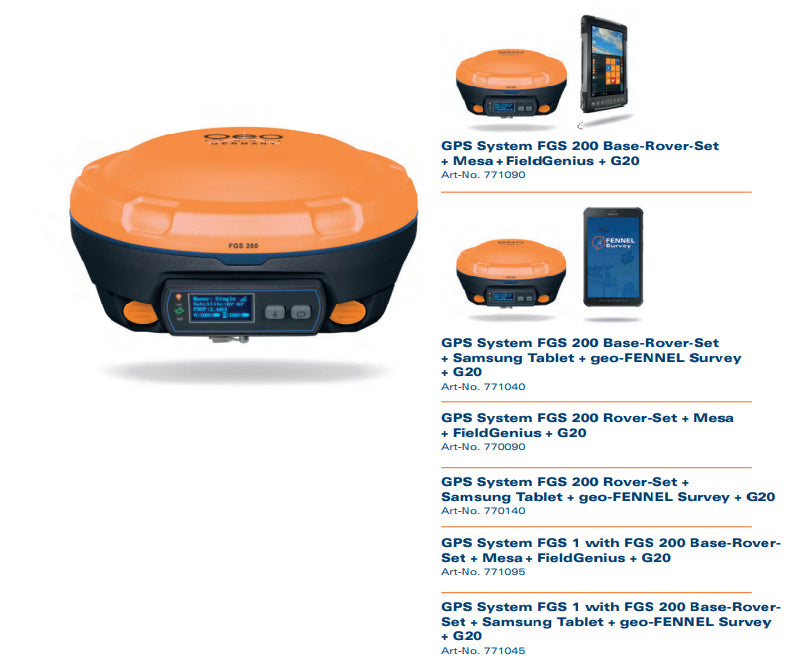 geo-FENNEL GNSS-System FGS 200