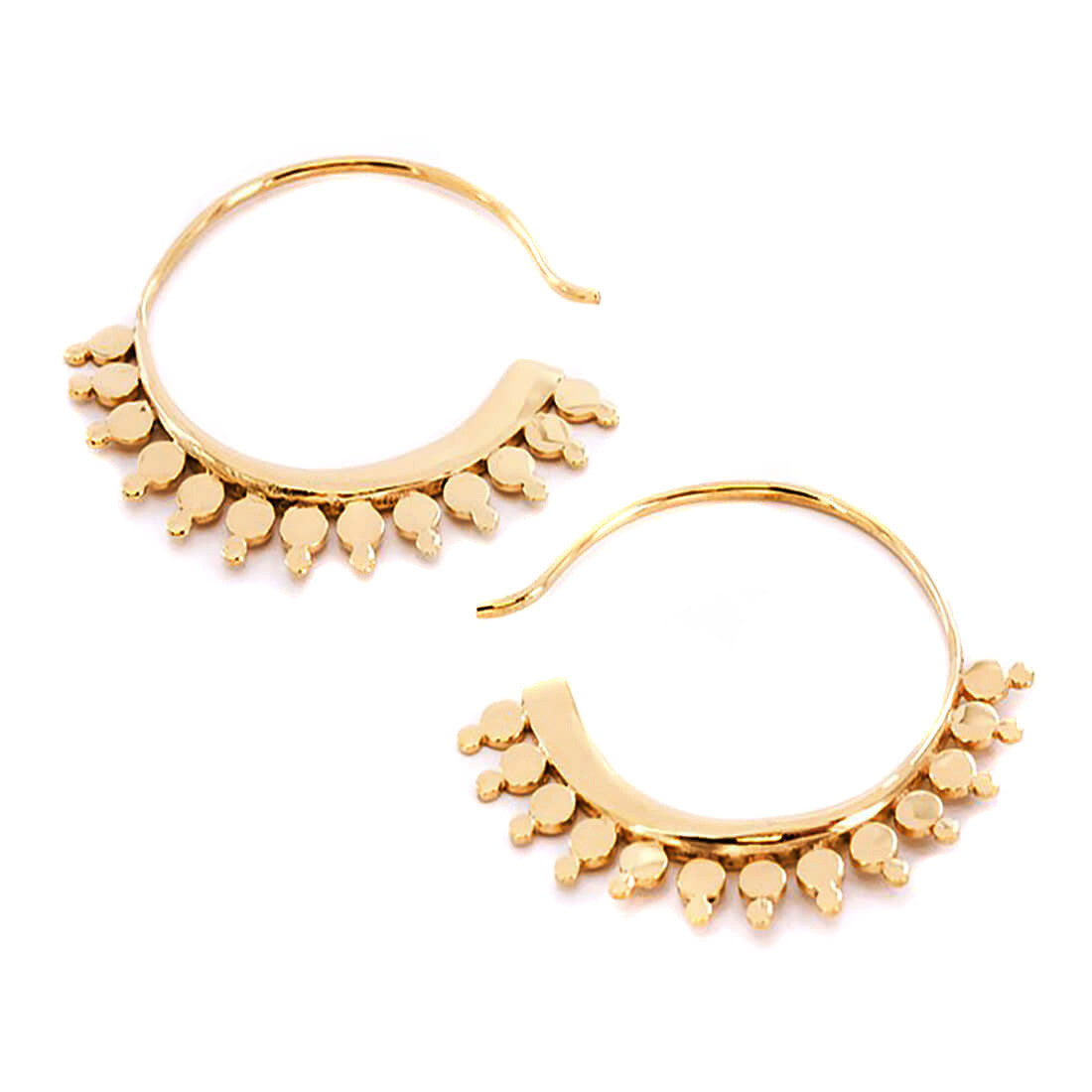 Ladora Gold Inca Earrings (PAIR) – Ask and Embla Store