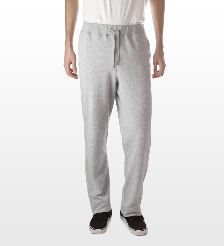 grey cotton sweatpants