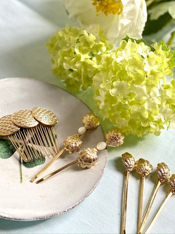 Hair comb and clips collaboration J'AIME J'AIME Suzanne Ceremony