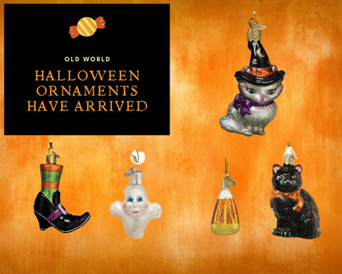Halloween Old World Ornaments 