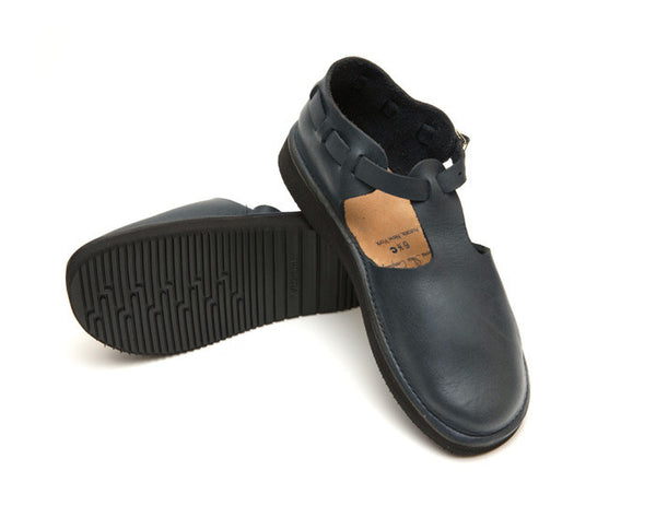 West Indian - NAVY (navy, west indian, women's) | t-strap | Aurora Shoe Co.