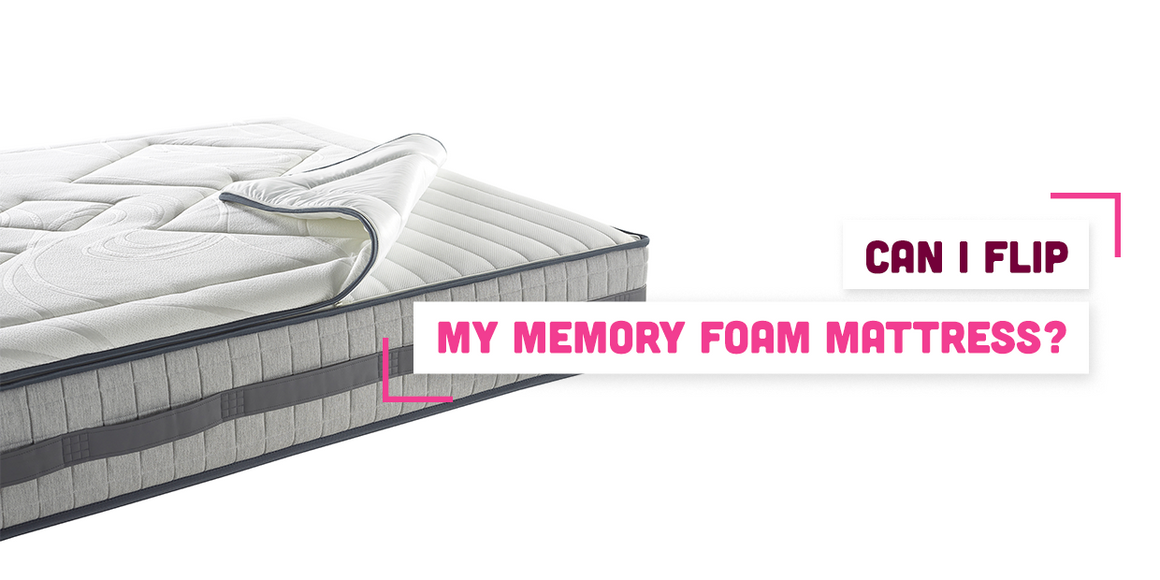 flip memory foam mattress