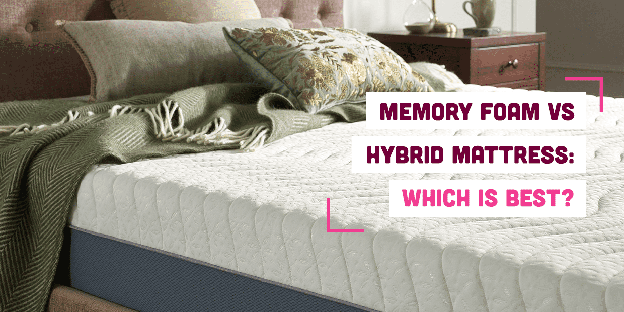 hybrid mattress vs memory foam