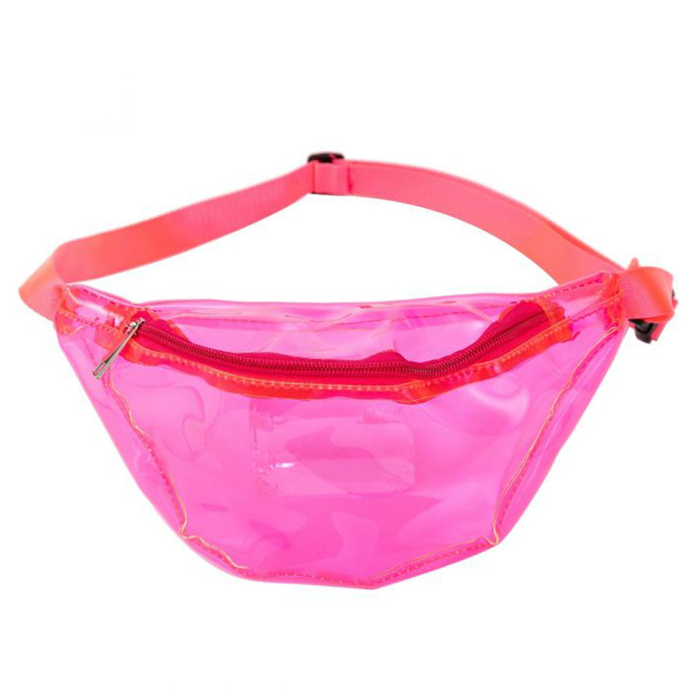 neon pink bum bag