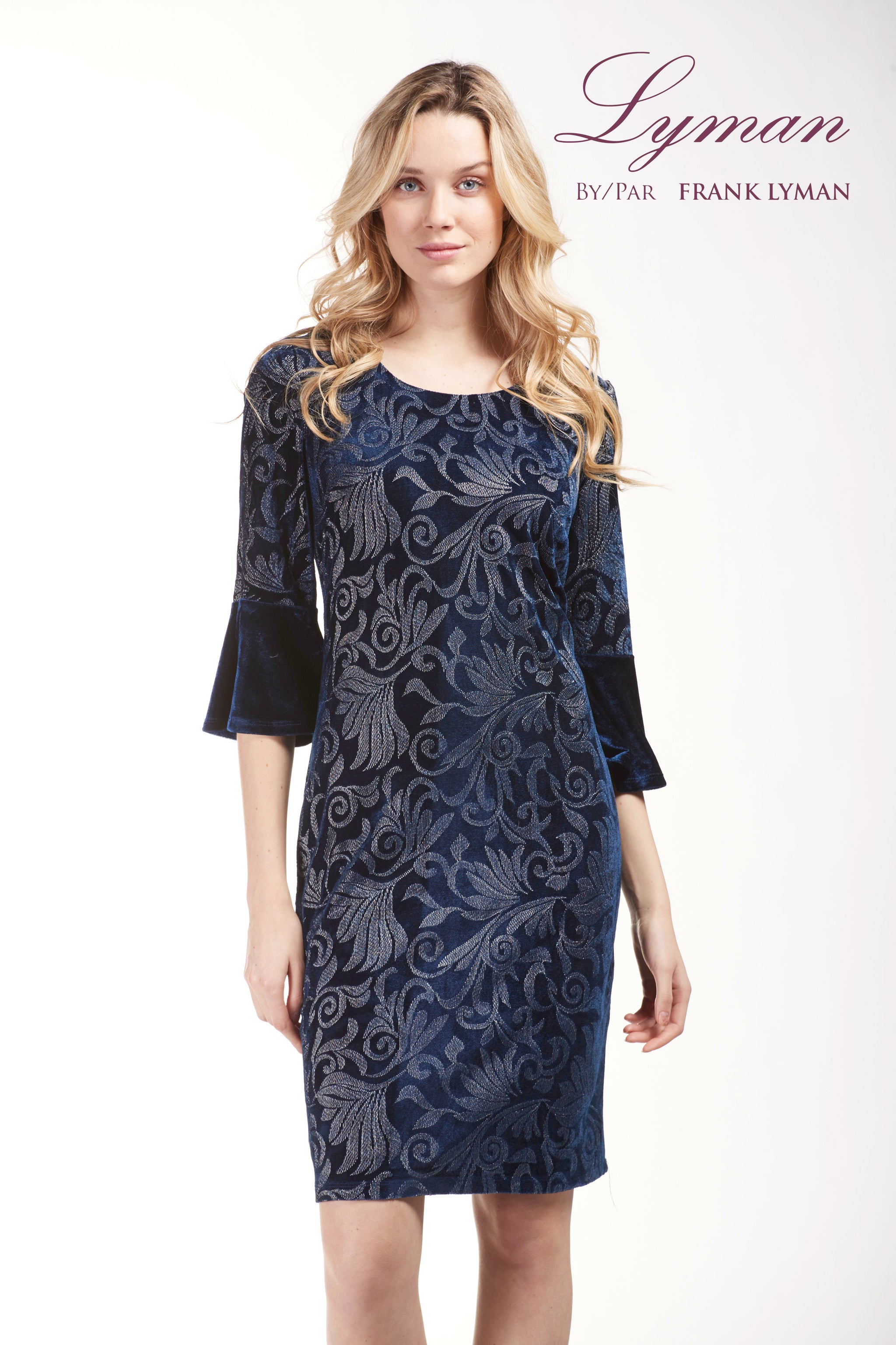 navy special occasion dress