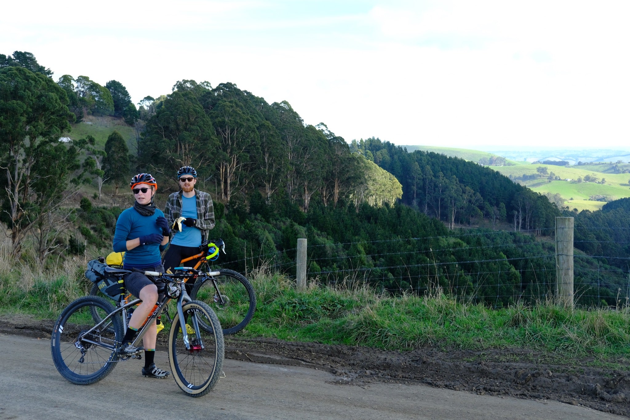 Gravel ride gippsland forest