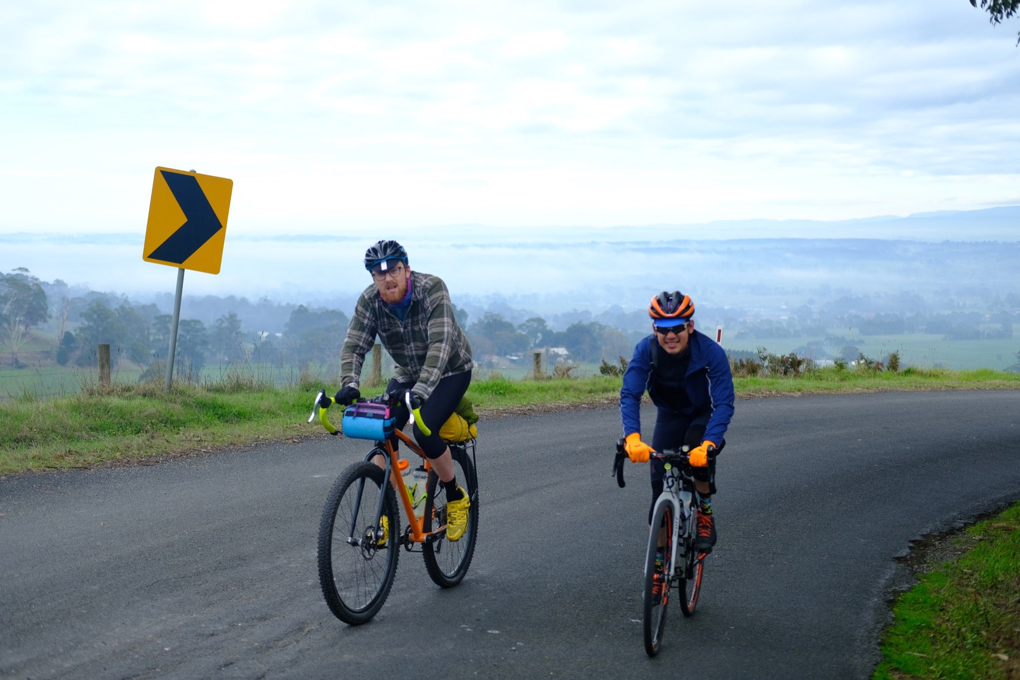 Hill Climb gippsland flashpacking