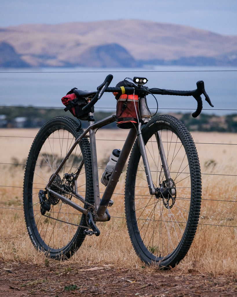 Curve Cycling Titanosaur Titanium Gravel Bike - Fleurieu Peninsula