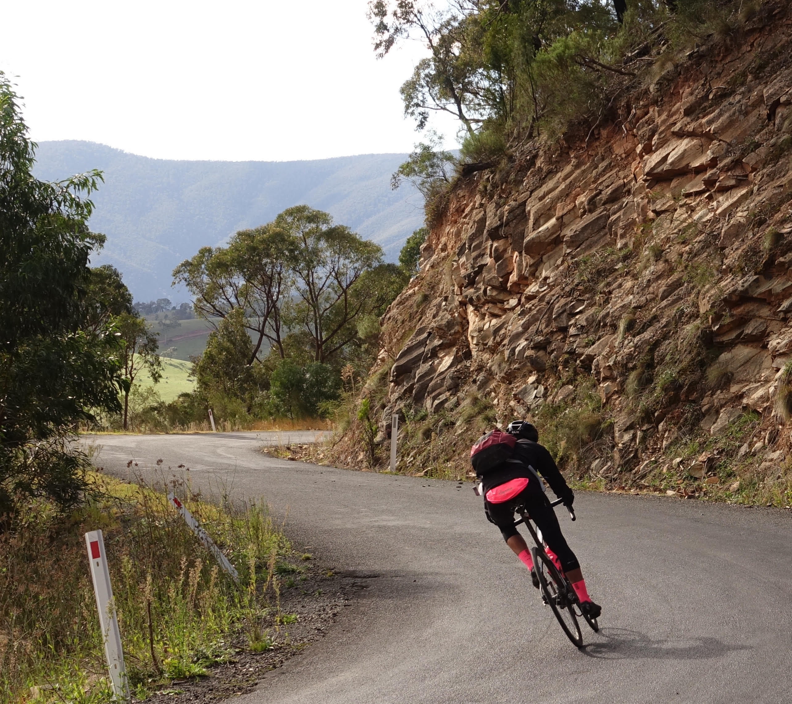 Curve Cycling Indian Pacific Wheel Race Bike Packing Set Up